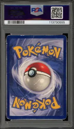 Pokemon Squirtle Base Set Shadowless #63 PSA 1 - Image 2