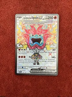 Pokemon Hearthflame Mask Ogerpon ex 192/167 NM Twilight Masquerade TCG - Image 1