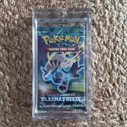 Pokemon Black & White Plasma Freeze Booster Pack Thundurus Sealed w/ Case - Image 1