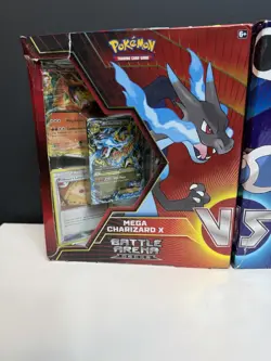 Pokemon-2018- Mega Charizaed X Battle Arena Deck Factory SEALED Box W BLASTOISE - Image 2