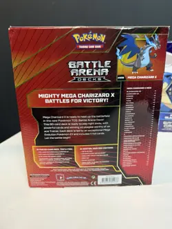 Pokemon-2018- Mega Charizaed X Battle Arena Deck Factory SEALED Box W BLASTOISE - Image 4