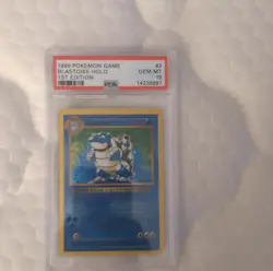 Pokemon Blastoise Base Set (Shadowless) 2/102 Holo 1st Ed PSA 10 Rare 1999 - Image 4