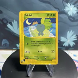 Pokemon Oddish 97/147 Aquapolis Regular LP - Image 1