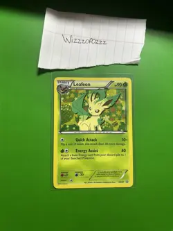 Pokemon TCG Leafeon Promo Holo BW87 Black & White Stage 1 90 HP English - Image 1