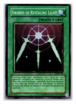 Swords of Revealing Light Super Rare Legend of Blue Eyes White Dragon (25th Anni - Image 1
