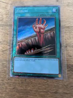 Fissure Platinum Secret Rare! RA03-EN084 1st! NM/VLP! - Image 1