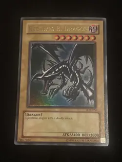Red-Eyes B. Dragon LOB-070 The Legend of Blue Eyes White Dragon Unlimited - Image 1