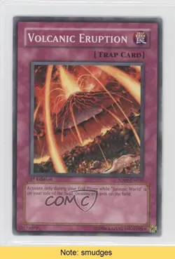 Volcanic Eruption 1st Ed. YuGiOh Dinosaur's Rage Structure Deck #SD09-EN030 x9h - Image 1
