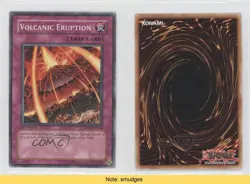 Volcanic Eruption 1st Ed. YuGiOh Dinosaur's Rage Structure Deck #SD09-EN030 x9h - Image 3