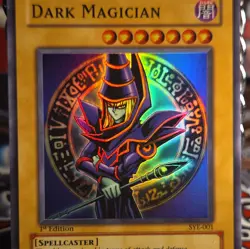Dark Magician SYE-001 Super Rare 1st Edition Yugioh NM - Image 4