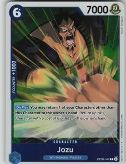One Piece TCG Jozu R Two Legends OP08-047 - Image 1