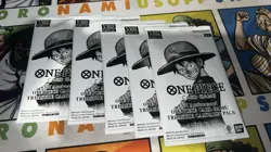 FIVE One Piece TCG 3rd Anniversary Treasure Campaign Promo Pack Sealed Unopened - Image 1