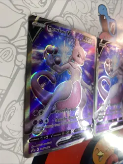 Pokemon Mewtwo v Holo SWSH229 Sword & Shield Promo Card 2x LP/NM - Image 3