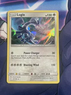 Lugia 131/181 Holo Rare Pokemon Card Team Up Sun & Moon NM - Image 1