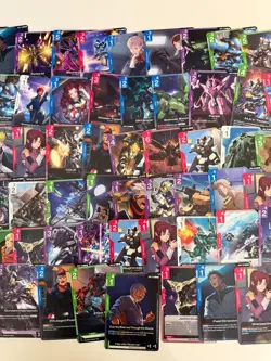 Gundam Steel Requiem TCG Card Lot (89 Cards) - Image 3