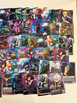 Gundam Steel Requiem TCG Card Lot (89 Cards) - Image 4
