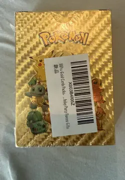 Pokemon 55pc Custom Gold Foil Card Fake Pokemon Cards - Image 2