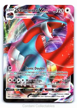 Salamence VMAX 144/189 - Darkness Ablaze - Pokemon Card - Near Mint - Image 1