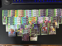 2025 Gundam Card Game Dual Impact Green Deck 68 Card Lot - Image 1