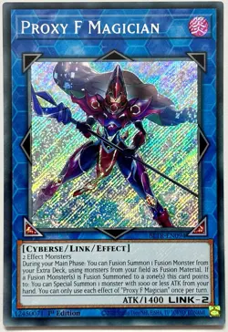 BLTR-EN094 Prox F Magician - Secret Rare 1st Edition Near Mint YuGiOh Card - Image 1