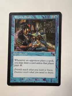 LP Rhystic Study - Prophecy - MTG Magic: the Gathering - Image 1