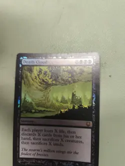 Death Cloud Foil Darksteel PLD Black Rare Magic MTG - Image 1