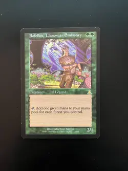Rofellos llanowar emissary Urza's Destiny MTG - c1d7 - see picts for condition - Image 1
