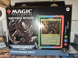 *Sealed Universes Beyond Warhammer 40,000 Tyranid Swarm Commander Deck* MTG - Image 1
