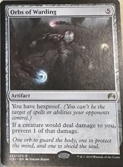 Orbs of Warding Magic Origins Regular Mtg Magic The Gathering - Image 1