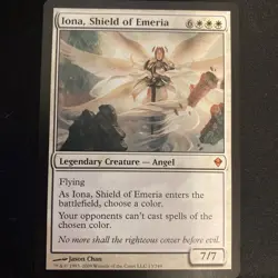 Iona, Shield of Emeria NM/LP [Zendikar] Mtg Magic Free Tracking! - Image 1