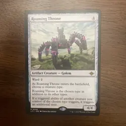 MTG Roaming Throne The Lost Caverns of Ixalan Regular Magic NM Free Shipping - Image 1