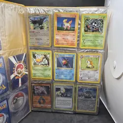 FULL BINDER - Vintage Pokemon Card Binder - LP-HP Condition Cards - (Read Desc) - Image 3