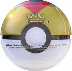 SEALED🔥 Pokemon TCG: Level Ball Tin J21 - 3 Booster Packs 1 Coin ✈FREE SHIP📦 - Image 1