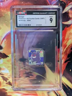 Pokemon Gameboy Pocket Cards #94 Gengar Cgc 9 - Image 1