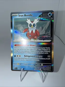Iron Bundle SVP058 Black Star Promo Holo Stamped Pokemon Card - Image 1