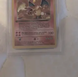 Pokemon Charizard Base Set 4/102 Holo Rare Nintendo 1999 English Card - Image 4