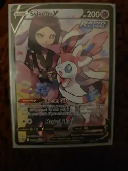 Sylveon V TG14/TG30 Swsh09: Brilliant Stars Trainer Gallery Holo Pokemon TCG - Image 1