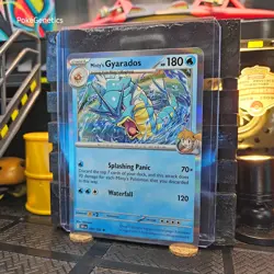 Misty's Gyarados Destined Rivals Holo Pokemon TCG 049/182 Scarlet & Violet Rare - Image 2