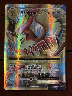 Pokemon XY Evolutions M Pidgeot Ex 105/108 Full Art Holo Rare LP - Image 1