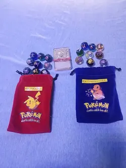 Pokemon Marble Sets Lot Plus Gold Card - Image 1