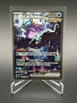 Walking Wake EX 205/162 Temporal Forces Special Illustration Pokemon Card NM - Image 1