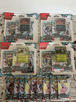 Journey Together Pokemon MEGA Evolutions Blister Lot of 21 Packs New Sealed - Image 1