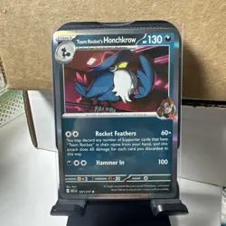 Team Rocket's Honchkrow (Holo Rare) Ascended Heroes Pokemon TCG- 127/217 - Image 1