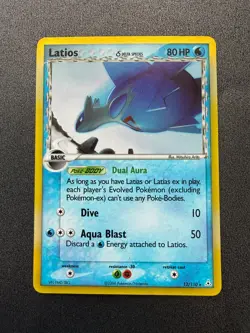 Pokemon TCG EX Holon Phantoms -Latios- Delta Species Holo 12/110 - Image 1