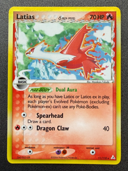 Pokemon TCG EX Holon Phantoms -Latias- Delta Species Holo 11/110 - Image 1