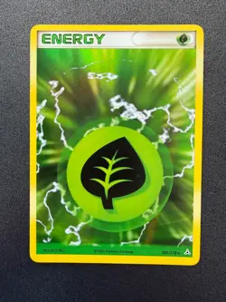 Pokemon TCG EX Holon Phantoms -Grass Energy- Holo Rare 105/110 - Image 1