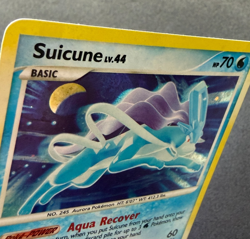 Pokemon TCG DP Secret Wonders -Suicune- Holo Rare 19/132 Full Holo Bleed - Image 4