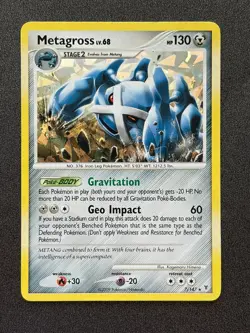 Pokemon TCG Supreme Victors- Metagross- Holo Rare 7/147 - Image 1