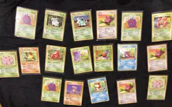 Japanese Pokemon Jungle Set Card Lot [XX] Cards Vintage 1996 Commons Uncommons - Image 1