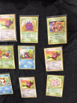 Japanese Pokemon Jungle Set Card Lot [XX] Cards Vintage 1996 Commons Uncommons - Image 4
